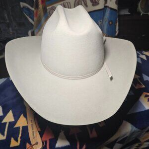 Master Hatters Texas, 7X Fur Felt, Size 7 1/2, Silverbelly